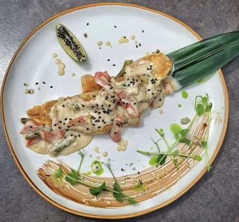 Філе хека з овочами